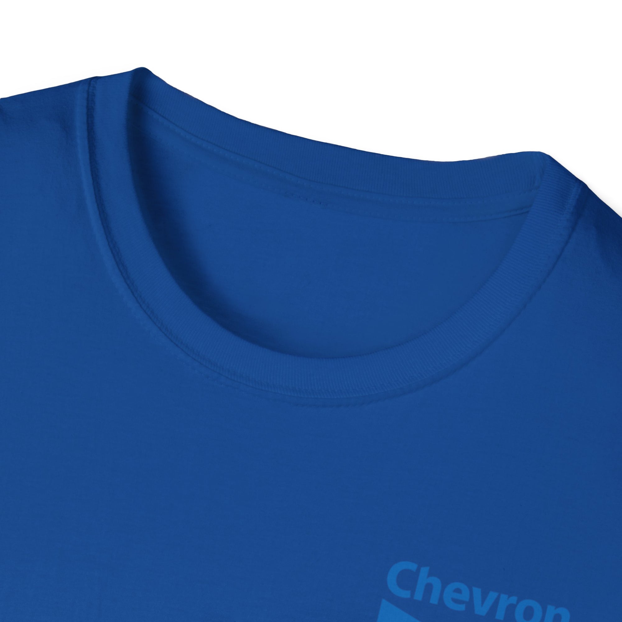 Chevron Pocket Logo T‑Shirt — Minimal Retro Chevron Tee