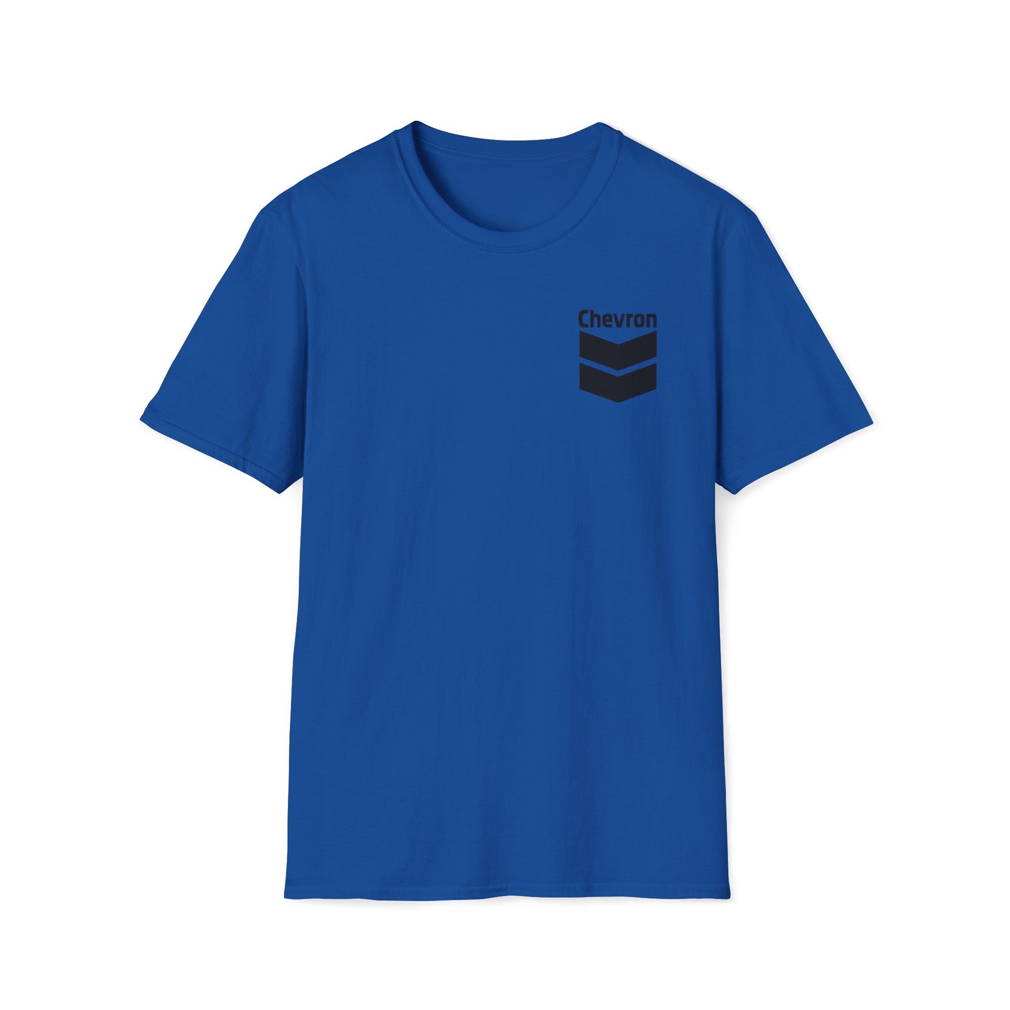 Royal - Black Chevron  Logo Softstyle T-Shirt