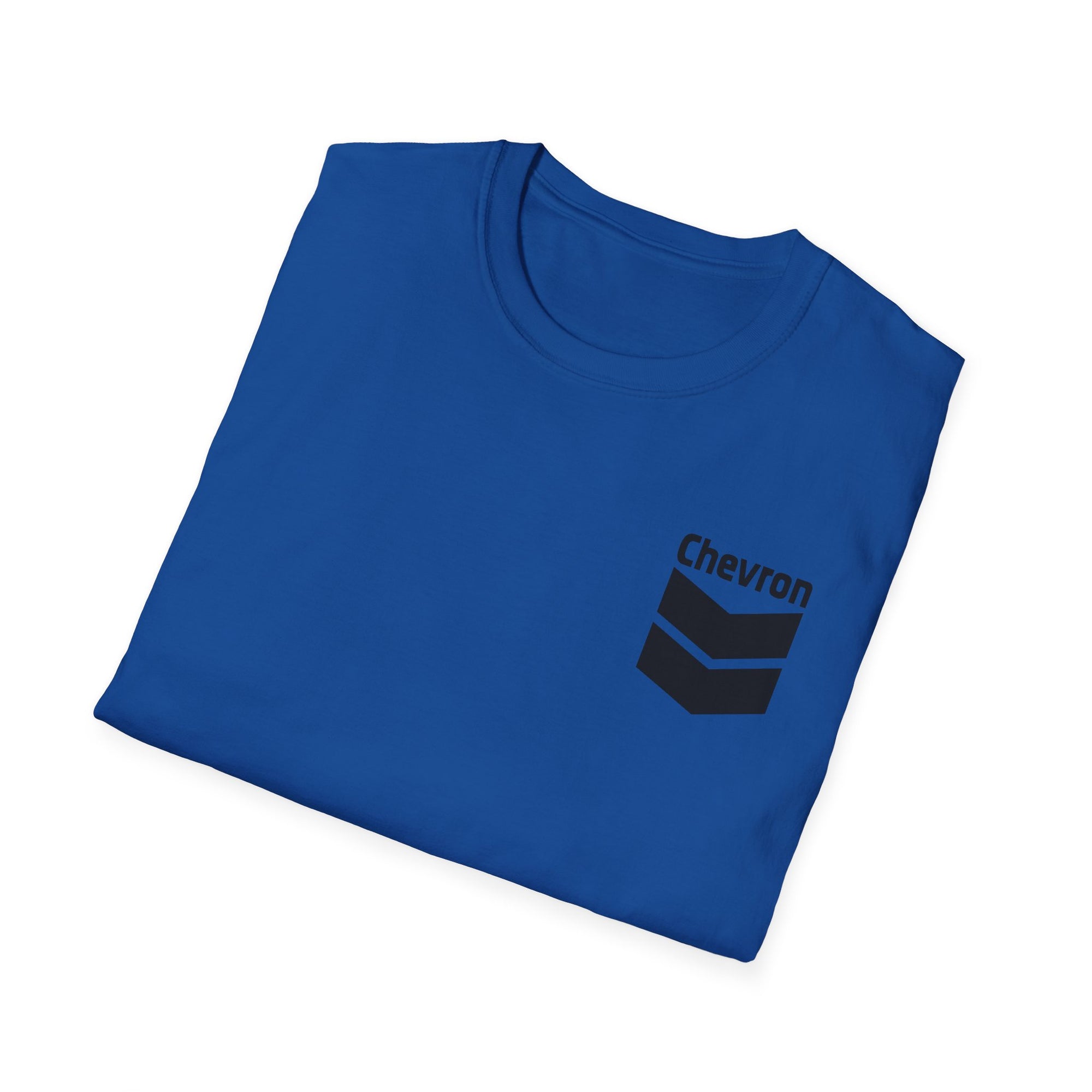 Royal - Black Chevron  Logo Softstyle T-Shirt