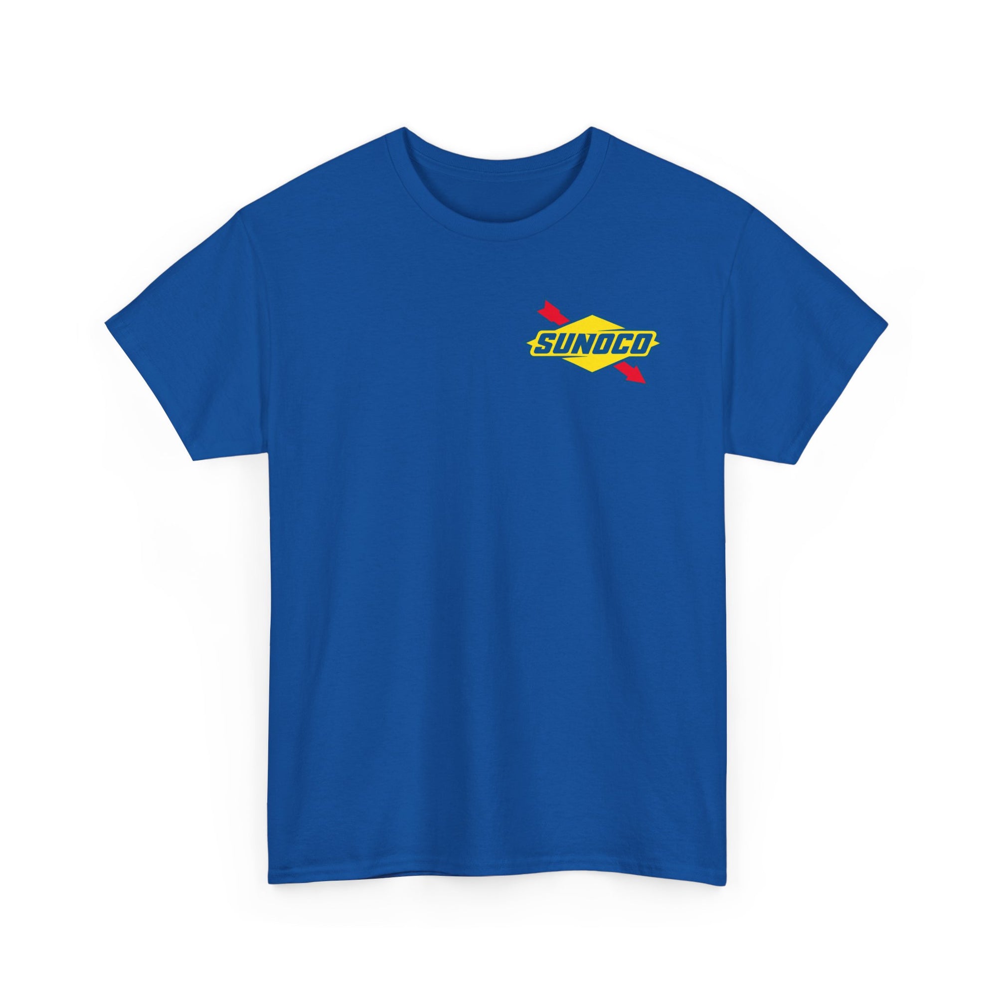 Blue Sunoco Small Retro Gas Logo