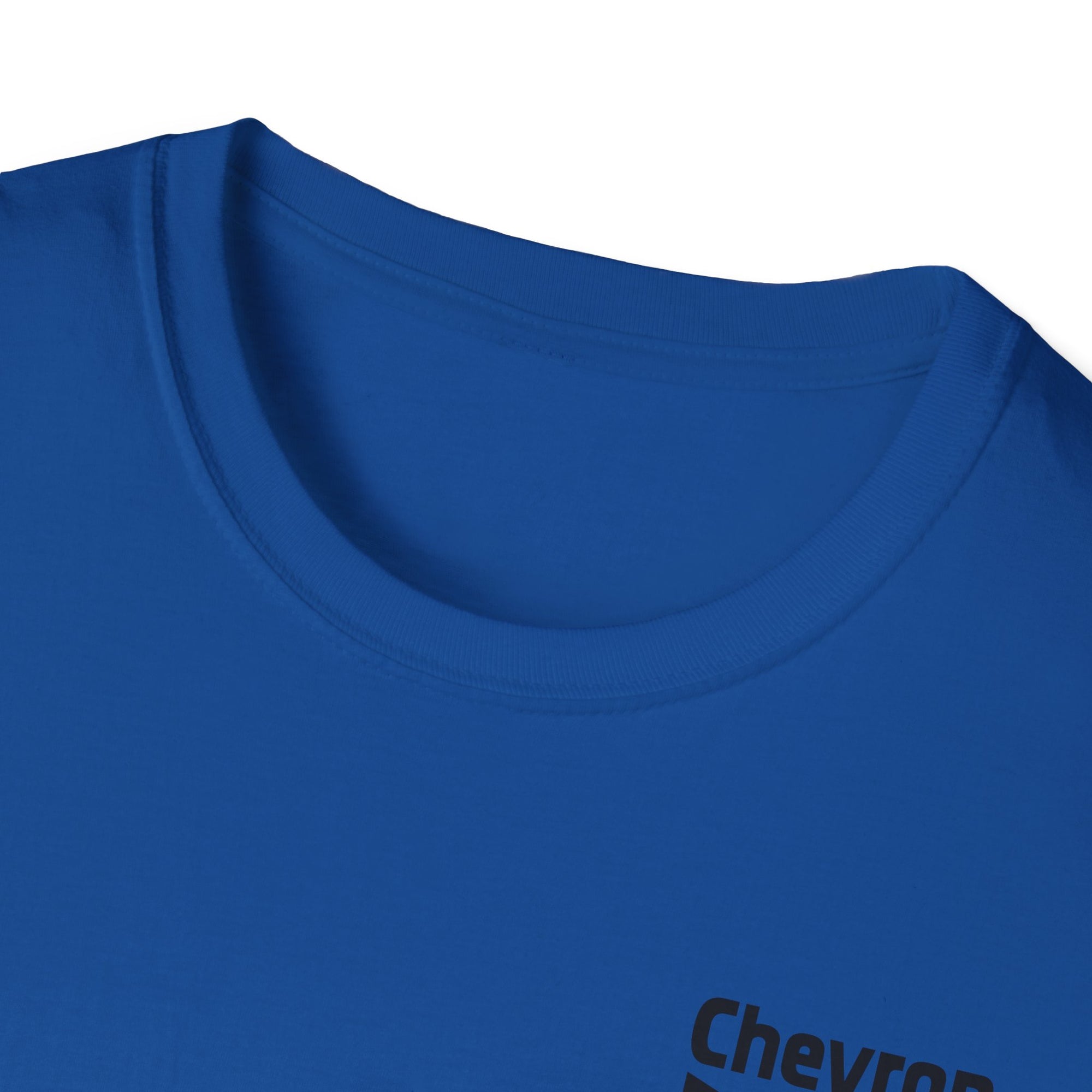Royal - Black Chevron  Logo Softstyle T-Shirt
