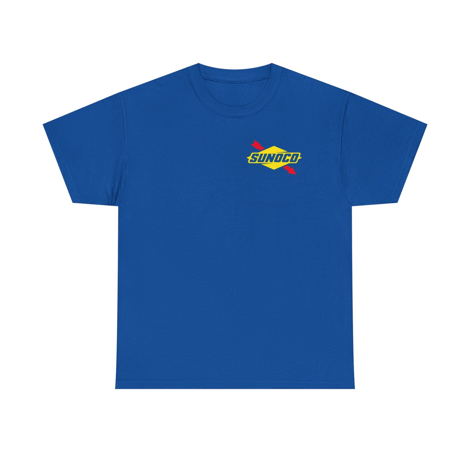 Blue Sunoco Small Retro Gas Logo